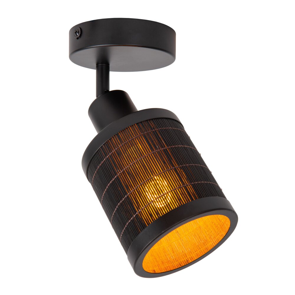 Lucide TAGALOG Muurlamp Zwart, 1-licht main product photo