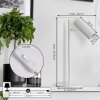 Trutielle Tafellamp Wit, 1-licht