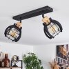 Dandin Plafondlamp Zwart, 2-lichts