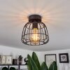 Piment Plafondlamp Zwart, 1-licht