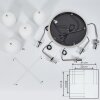 Verbania Hanger Nikkel mat, 5-lichts