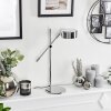 Camori Tafellamp Chroom, 1-licht