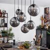 Voluntad Hanglamp Zwart, 6-lichts