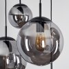 Voluntad Hanglamp Zwart, 6-lichts