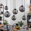 Voluntad Hanglamp Zwart, 6-lichts