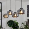 Gondim Hanger Zwart, 4-lichts