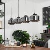 Gondim Hanger Zwart, 4-lichts