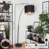 Sayou Booglamp Zwart, 1-licht