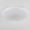 Sdok Plafondlamp LED Wit, 1-licht, Afstandsbediening, Kleurwisselaar