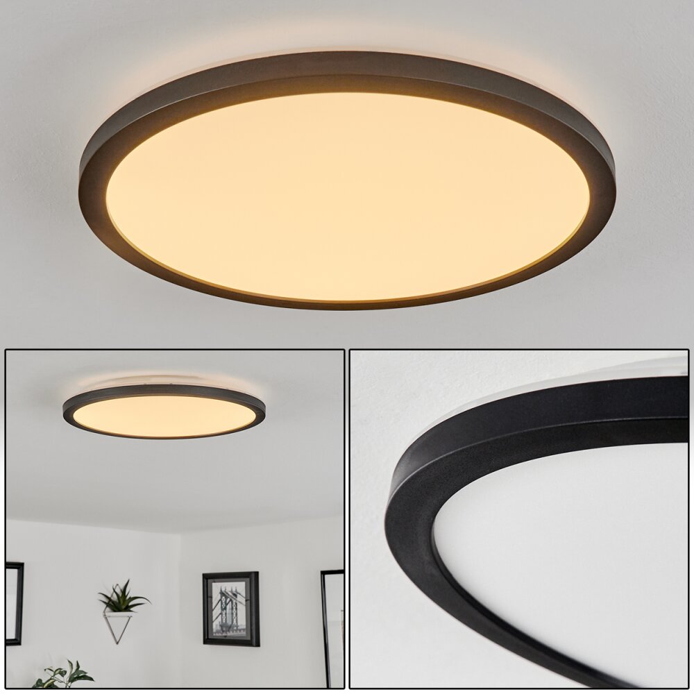 Tamesch Plafondpaneel LED Zwart, 1-licht main product photo