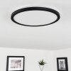 Tamesch Plafondpaneel LED Zwart, 1-licht