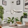 Dauntey Hanglamp LED Nikkel mat, 1-licht