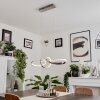 Dauntey Hanglamp LED Nikkel mat, 1-licht