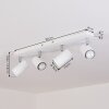 Javel Plafondlamp Chroom, Wit, 4-lichts