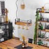 Bougey Hanglamp Natuurlijke kleuren, Zwart, 3-lichts
