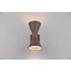 Trio Ardas Buiten muurverlichting Roest, 2-lichts