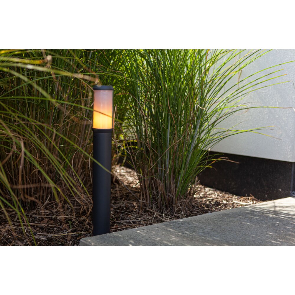 Lutec Heros Padverlichting Antraciet, 1-licht main product photo