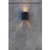 Lutec Beams Buiten muurverlichting LED Zwart, 1-licht