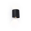 Lutec Beams Buiten muurverlichting LED Zwart, 1-licht