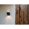 Lutec Rialto Buiten muurverlichting LED Zwart, 2-lichts