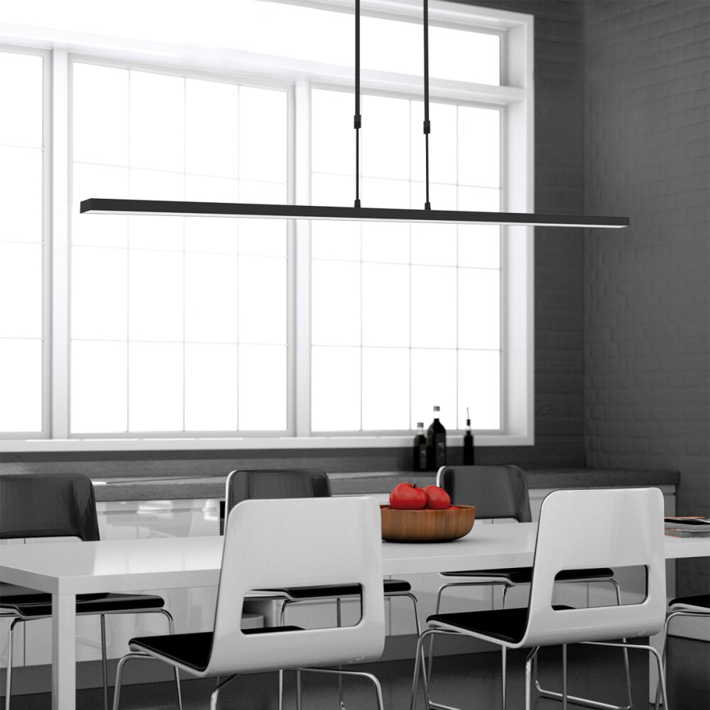 Steinhauer Bande Hanglamp LED Zwart, 3-lichts main product photo