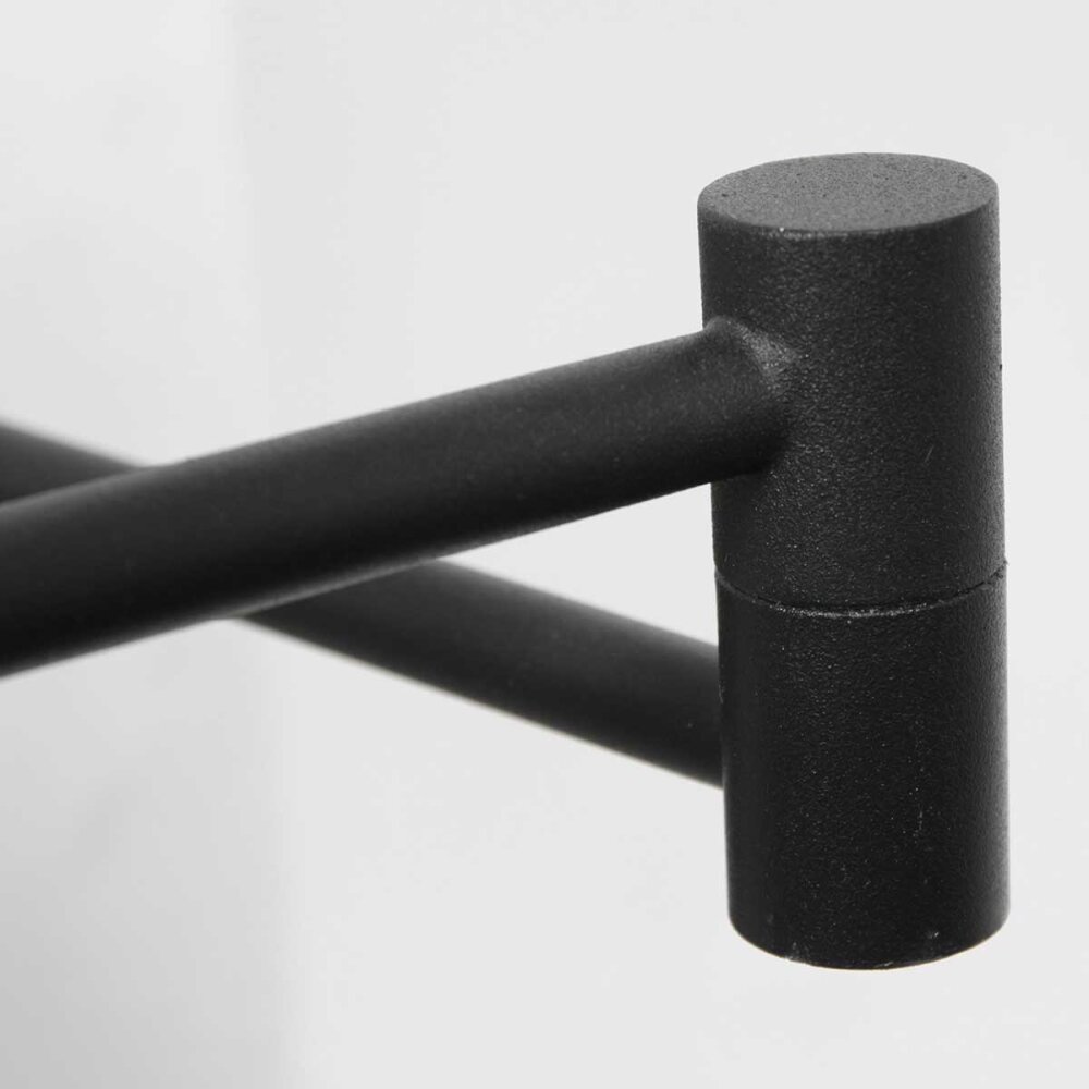 Steinhauer Retina Muurlamp LED Zwart, 1-licht