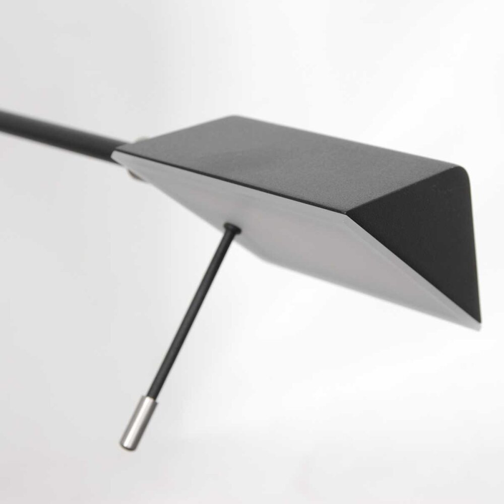 Steinhauer Retina Muurlamp LED Zwart, 1-licht