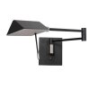Steinhauer Retina Muurlamp LED Zwart, 1-licht
