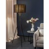 SCHÖNER WOHNEN-Kollektion Crease Staande lamp Zwart, 3-lichts