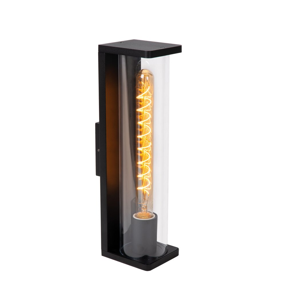 Lucide SLIGO Buiten muurverlichting Zwart, 1-licht main product photo