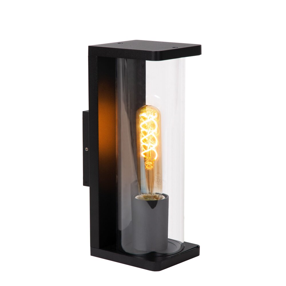 Lucide SLIGO Buiten muurverlichting Zwart, 1-licht main product photo