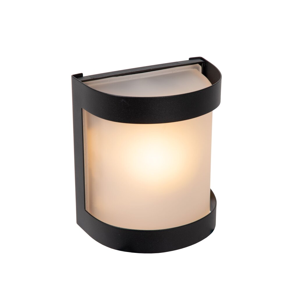 Lucide BOLO Buiten muurverlichting Zwart, 1-licht main product photo