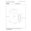 Lucide SENSAS Plafondlamp Wit, 1-licht