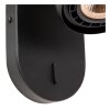 Lucide SENSAS Muurlamp Zwart, 1-licht