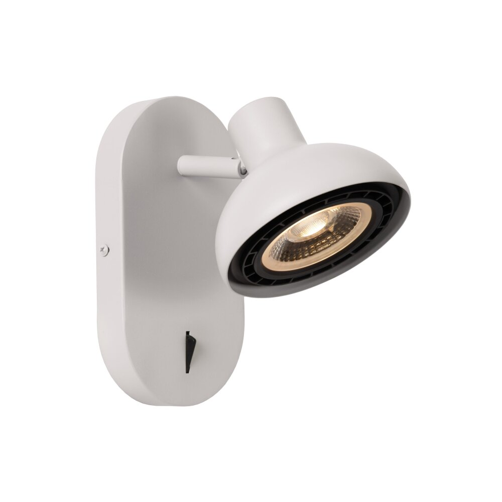 Lucide SENSAS Muurlamp Wit, 1-licht main product photo