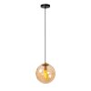 Lucide MONSARAZ Hanglamp Zwart, 1-licht