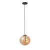 Lucide MONSARAZ Hanglamp Zwart, 1-licht
