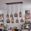 Talok Hanger Zwart, 8-lichts