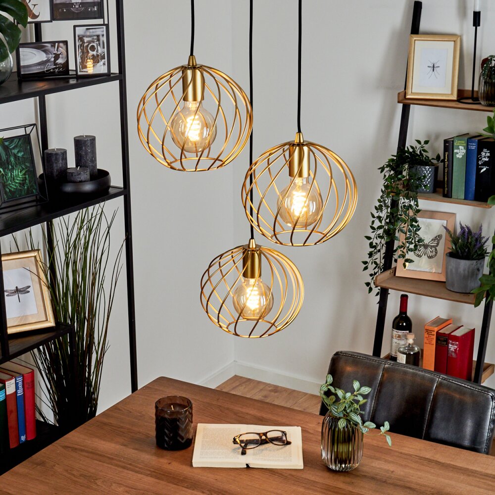 Miton Hanger Zwart, 3-lichts main product photo
