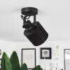 Boula Plafondlamp Zwart, 1-licht