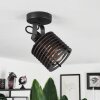 Boula Plafondlamp Zwart, 1-licht