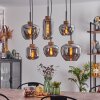 Talok Hanger Zwart, 6-lichts