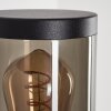 Tolsona Buiten muurverlichting Zwart, 2-lichts, Bewegingsmelder