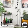 Pousseline Staande lamp LED Zwart, 5-lichts