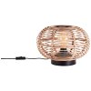 Brilliant Woodball Tafellamp Zwart, 1-licht