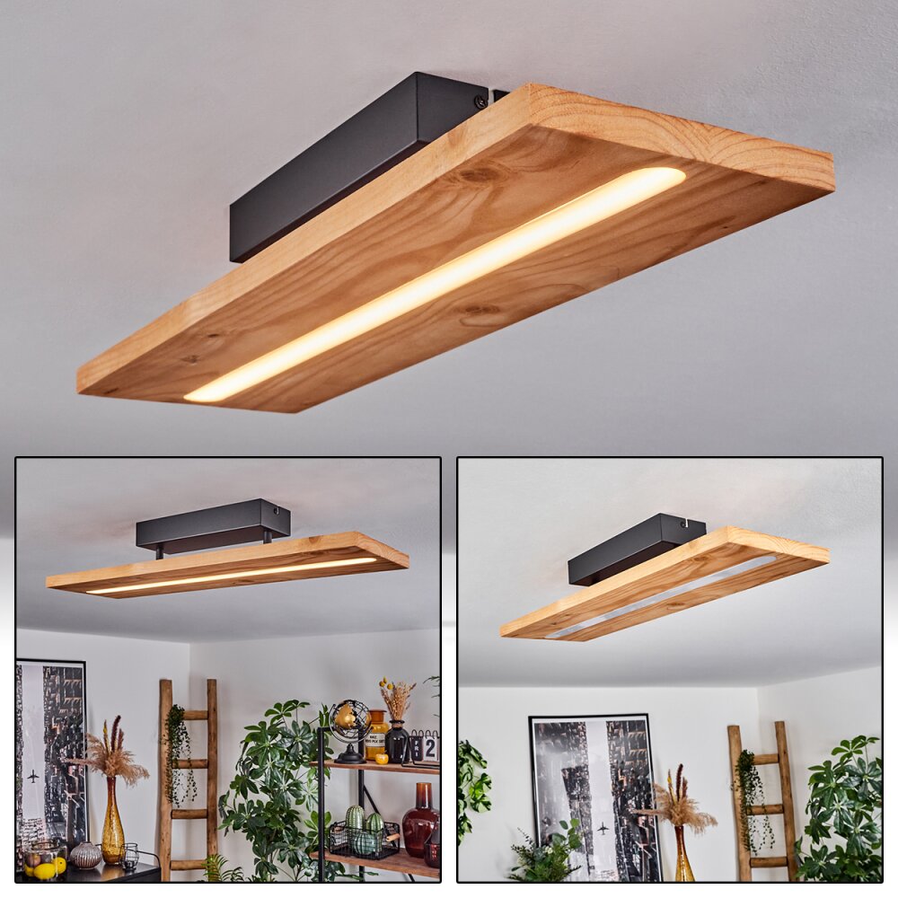 Adak Plafondlamp LED Zwart, 1-licht main product photo