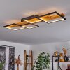 Pompu Plafondlamp LED Zwart, 1-licht