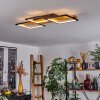 Pompu Plafondlamp LED Zwart, 1-licht