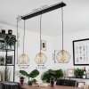 Miton Hanger Zwart, 3-lichts