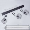 Miton Hanger Zwart, 3-lichts